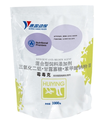วัตถุเจือปนอาหารไก่ Mycotoxin ล้างพิษและเสริมสร้างภูมิคุ้มกัน