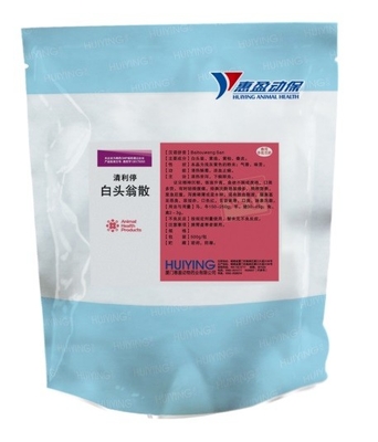 ปศุสัตว์สัตวแพทย์ยาสมุนไพรจีน Pulsatilla Chinensis Rhizoma Coptidis สำหรับหยุดโรคบิดต่อสู้การอักเสบ