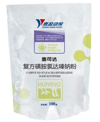 Swine Live Stock Medication ผง 10% Sulfachlorpyridazine โซเดียม 2% Trimethoprim