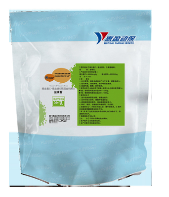 กระจายปอด บรรเทาโรคหอบหืด โภชนาการอาหารไก่ VC VE Radix Isatidis Honeysuckle